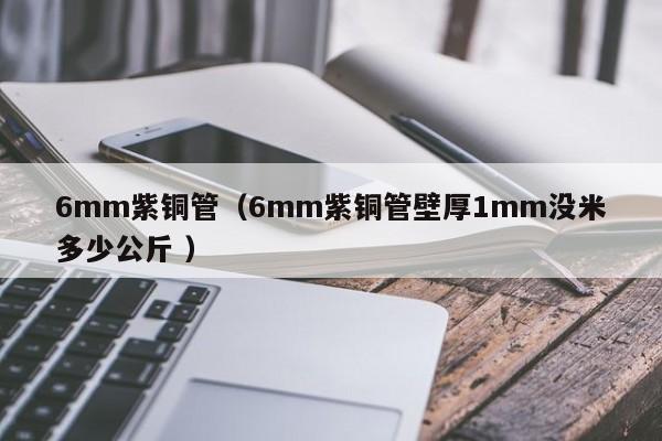 6mm紫銅管（6mm紫銅管壁厚1mm沒米多少公斤 ）
